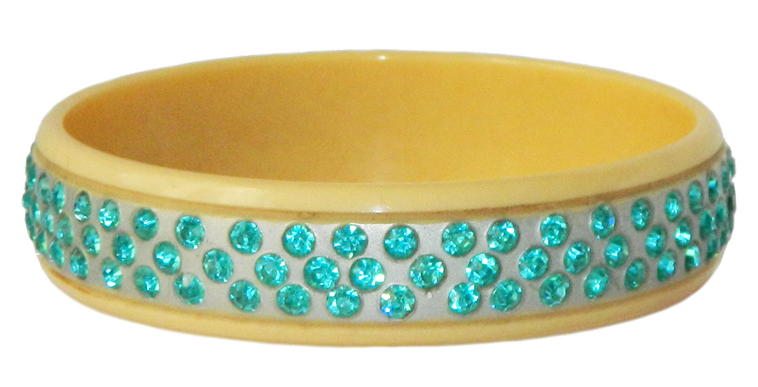1930s sparkle bangle