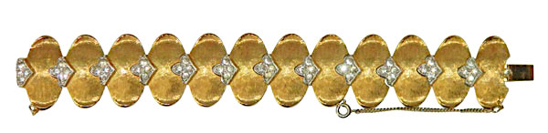 Joseph Mazer rhinestone bracelet