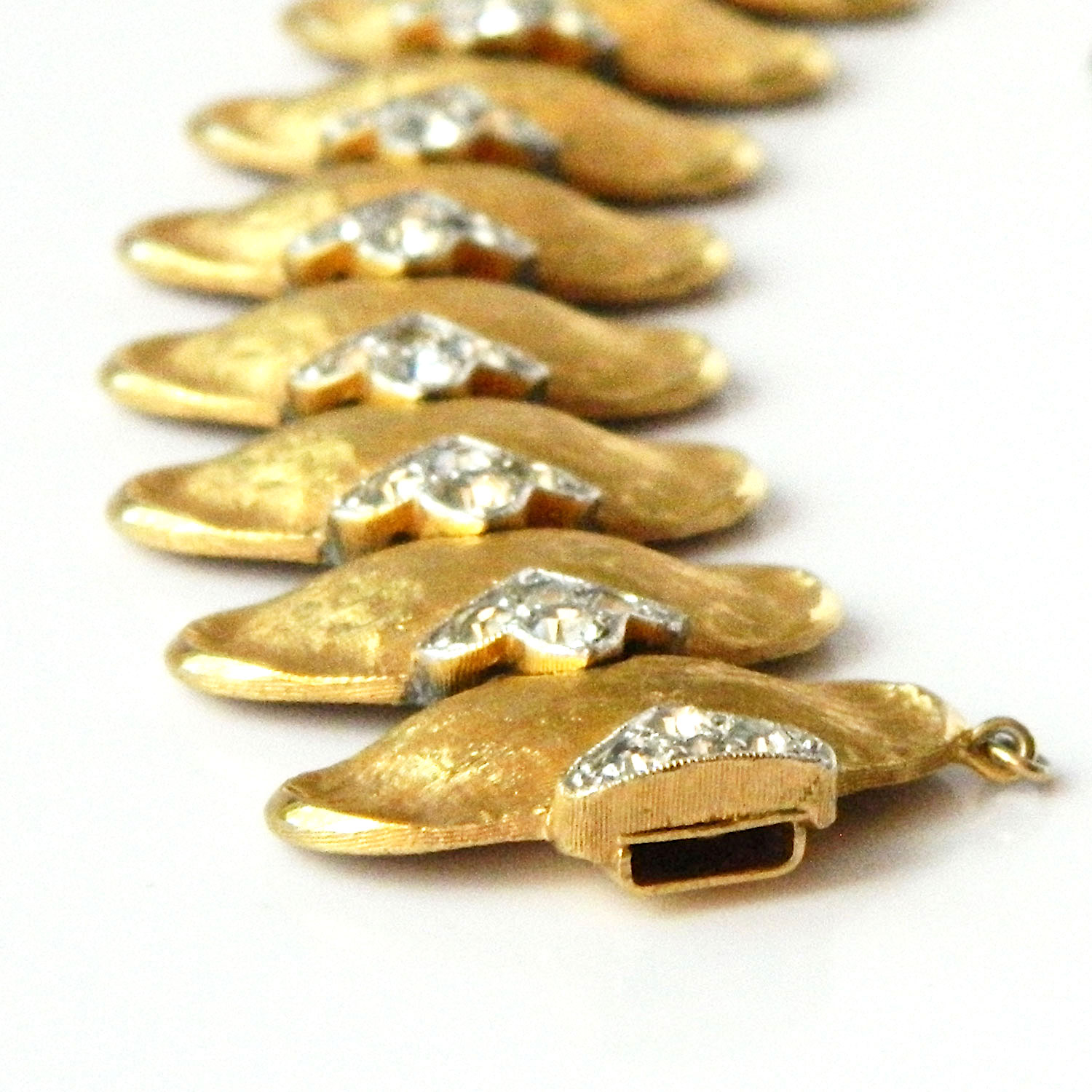 Joseph Mazer rhinestone bracelet