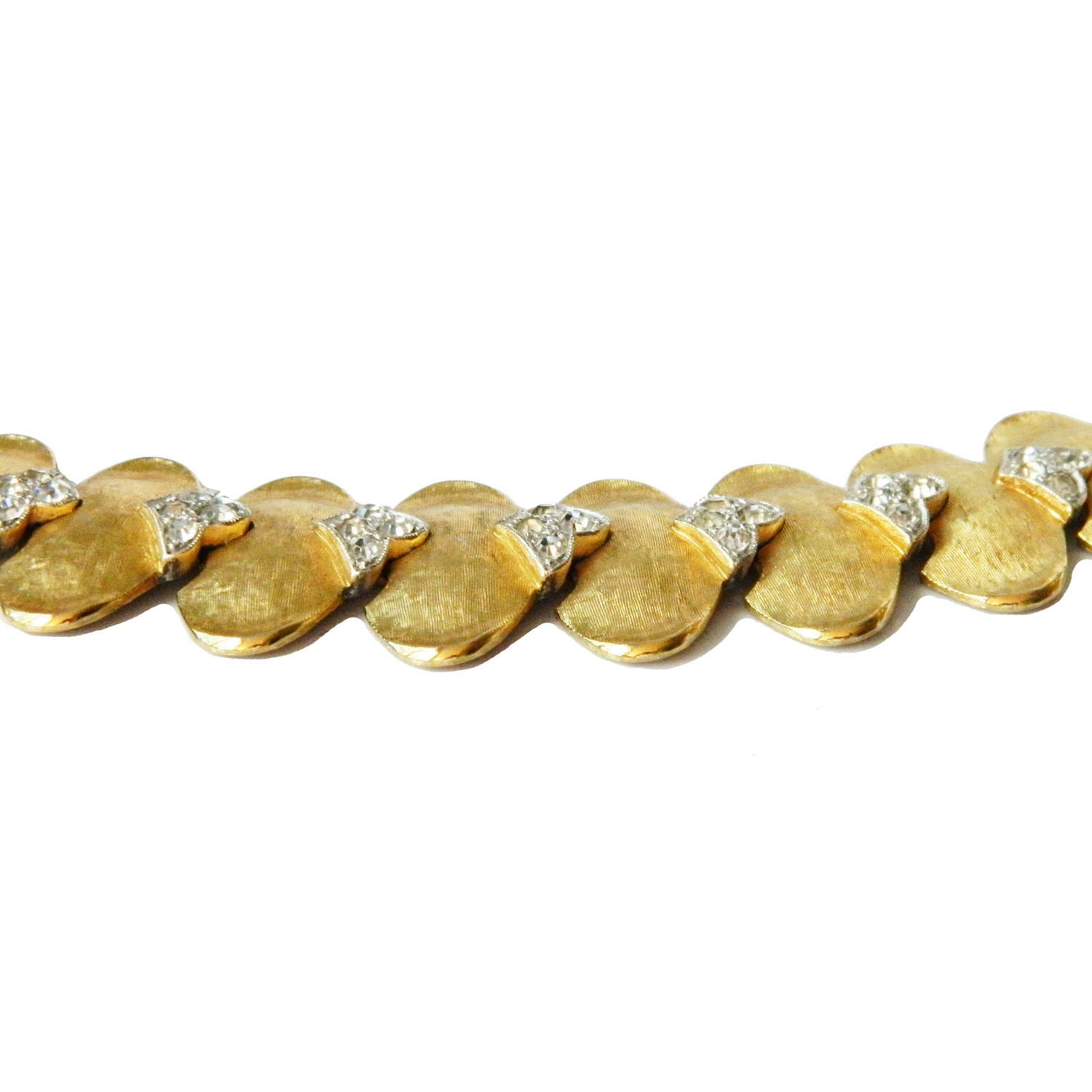 Joseph Mazer rhinestone bracelet