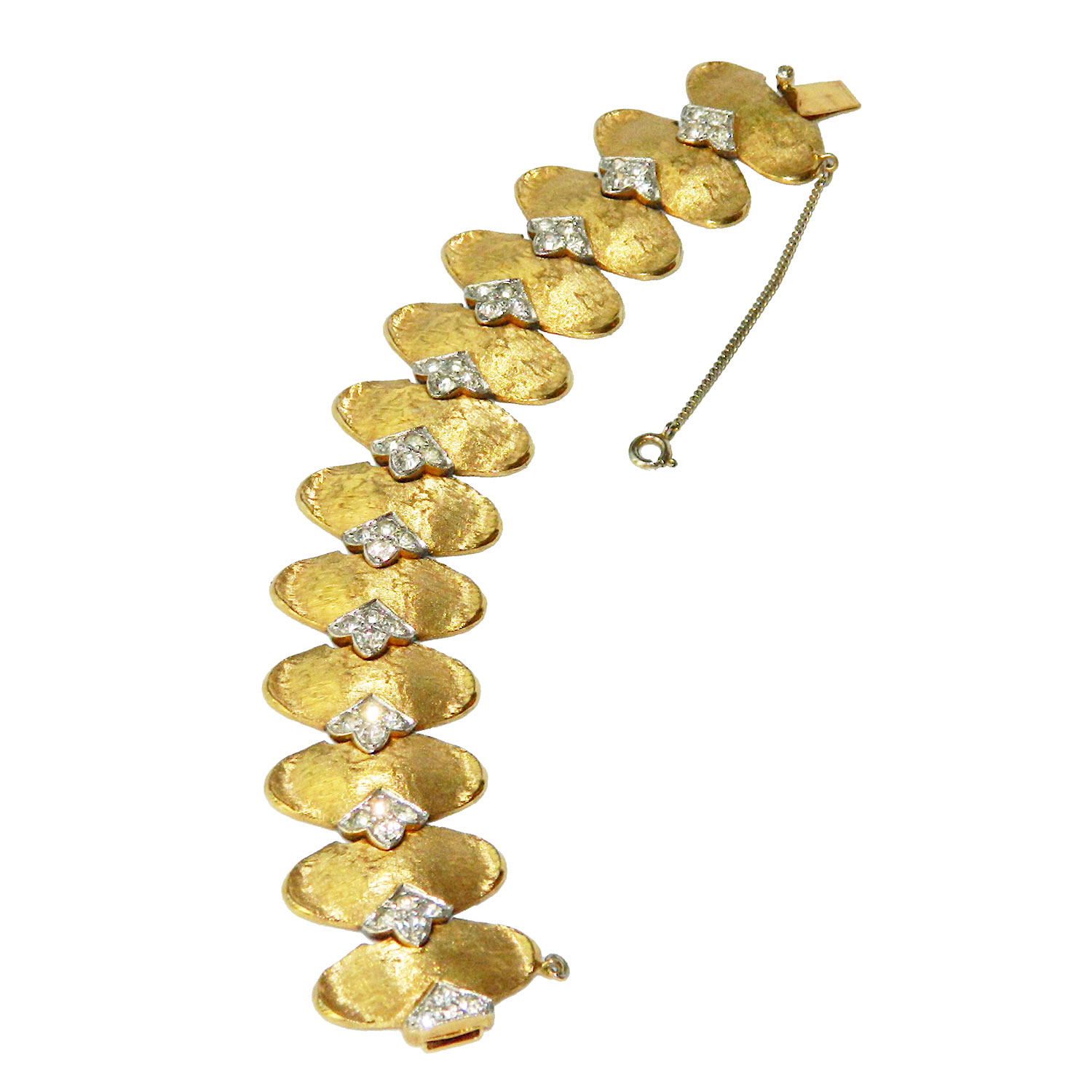 Joseph Mazer rhinestone bracelet