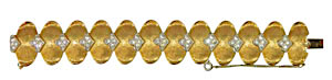 Joseph Mazer rhinestone bracelet