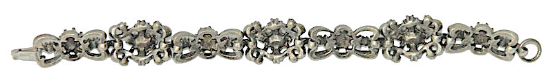 Coro rhinestone bracelet