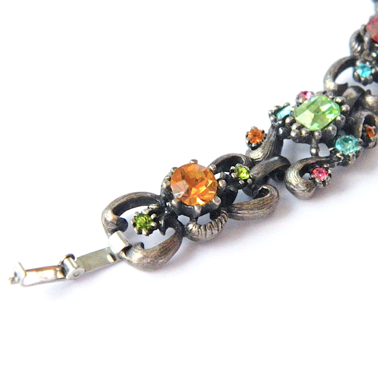 Coro rhinestone bracelet