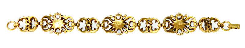 Coro rhinestone bracelet