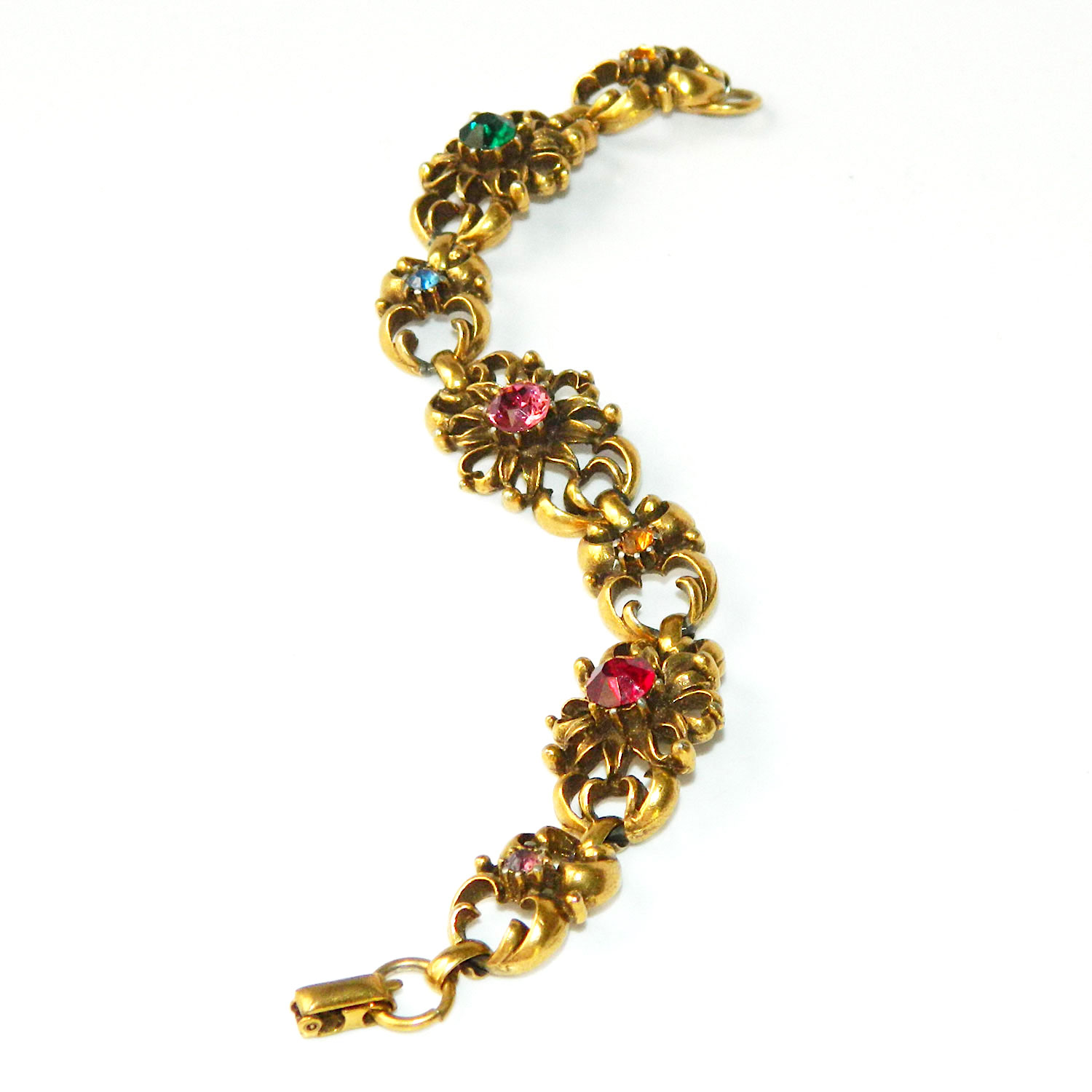 Coro rhinestone bracelet