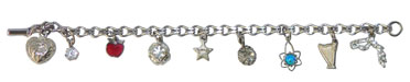 vintage charm bracelet