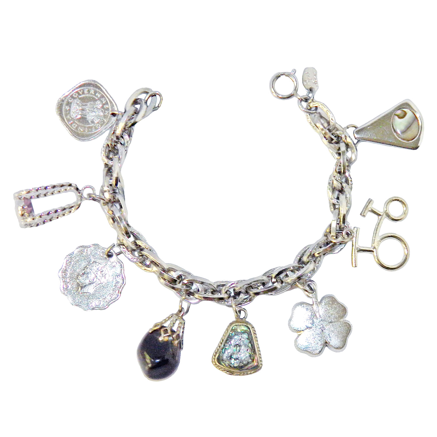 Vintage charm bracelet