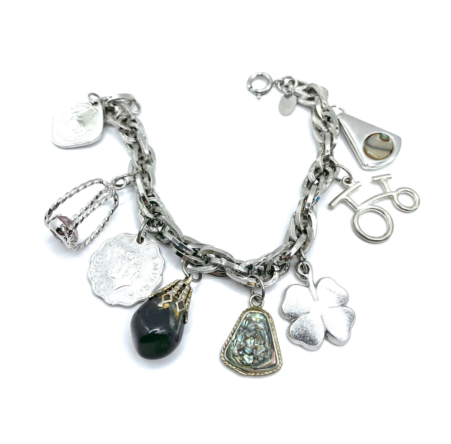 Vintage charm bracelet