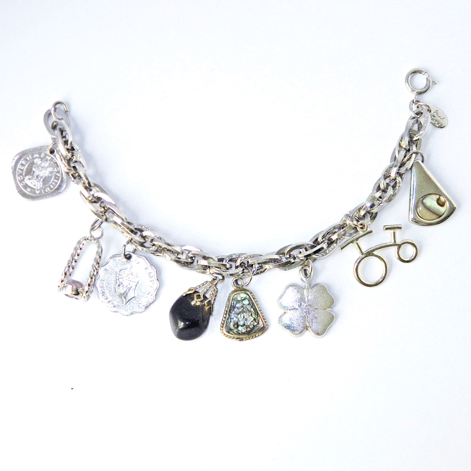 Vintage charm bracelet