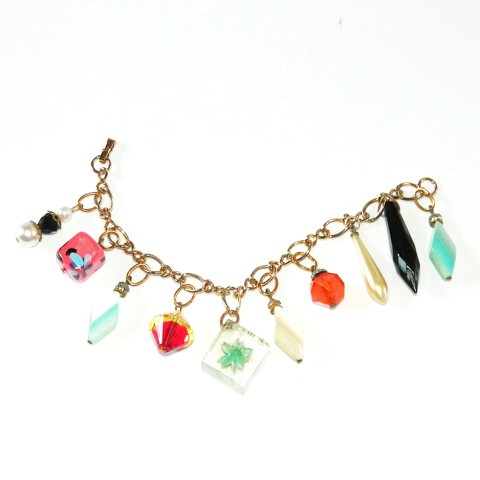 vintage charm bracelet