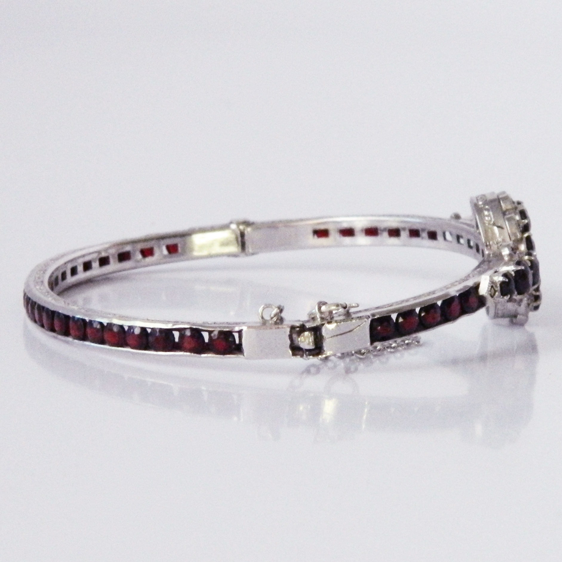 vintage garnet bracelet