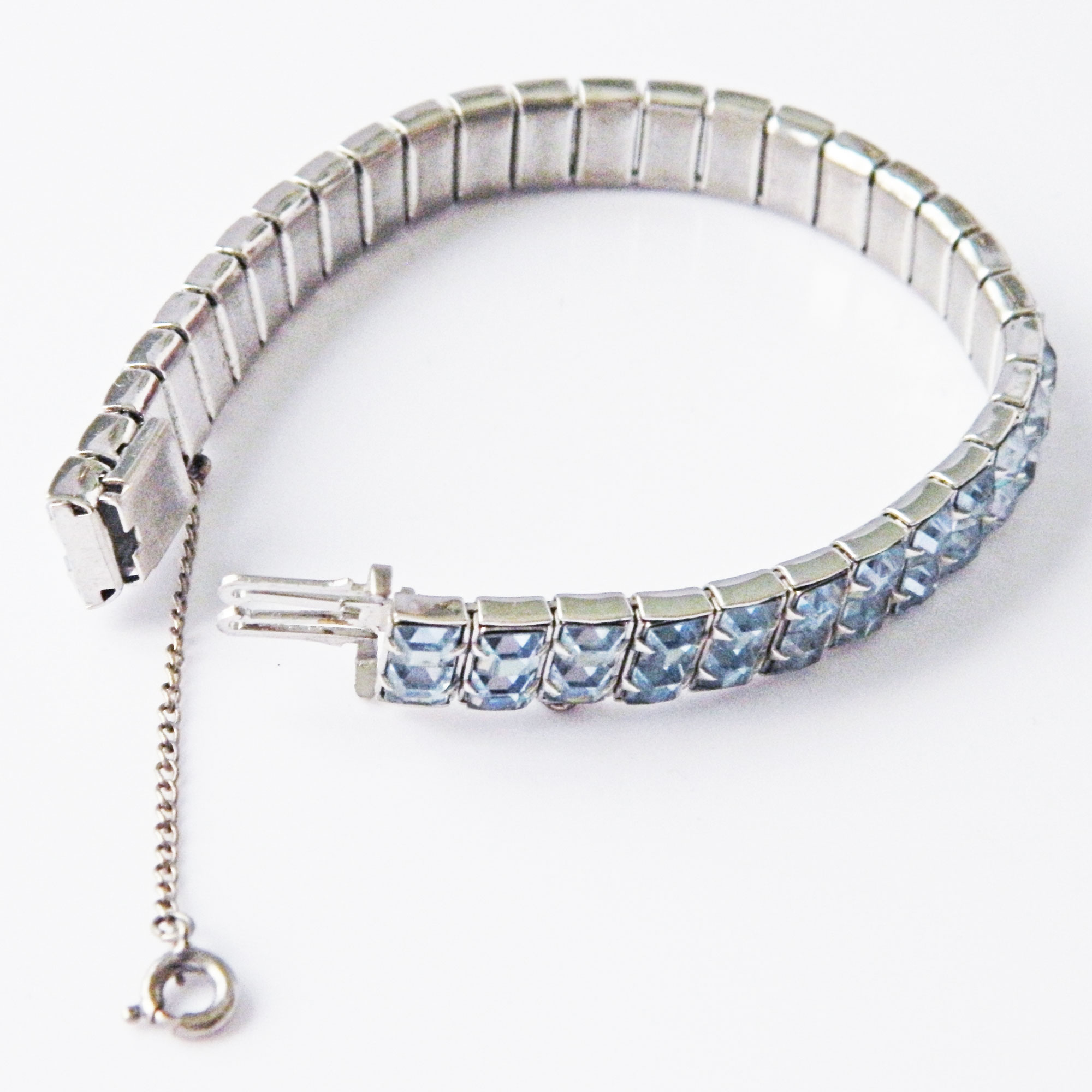 Art Deco rhinestone bracelet