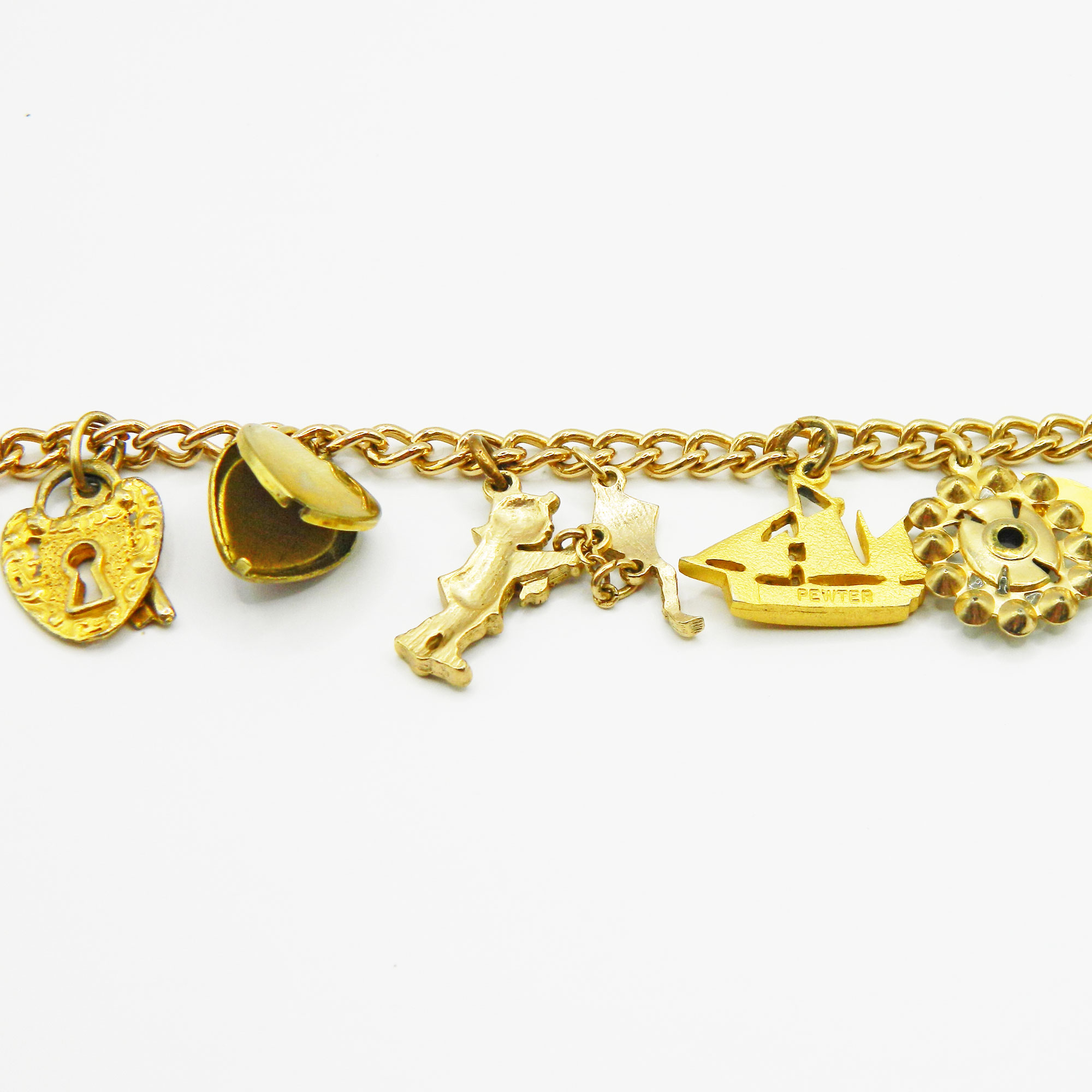 Vintage charm bracelet