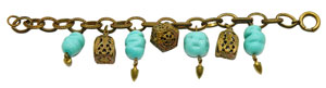 Miriam Haskell charm bracelet