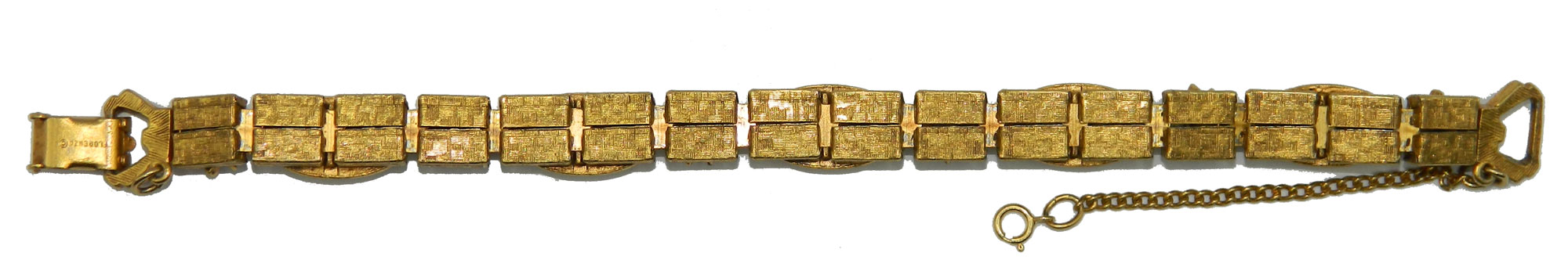 1950s Florenza rhinestone bracelet