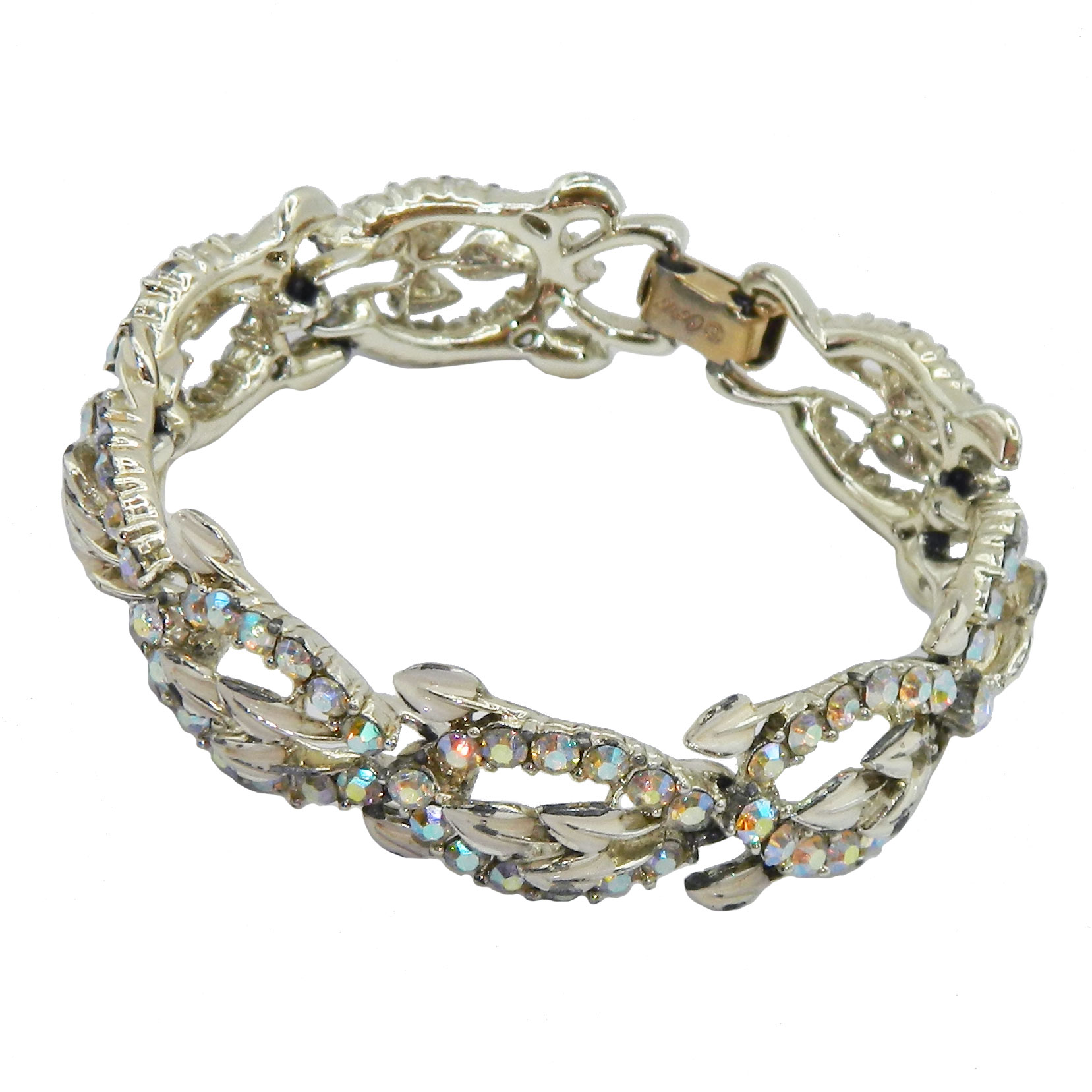 Coro rhinestone bracelet