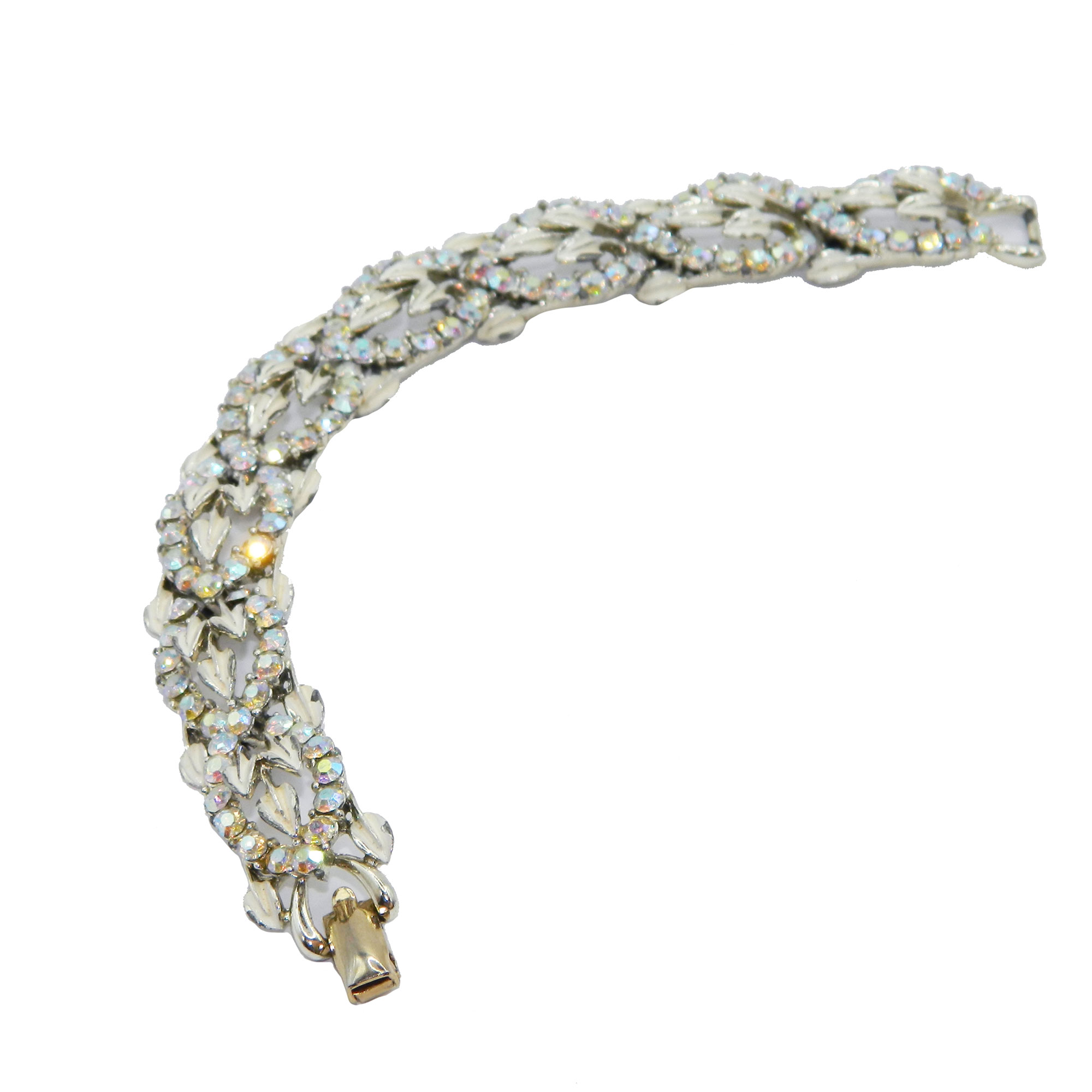 Coro rhinestone bracelet