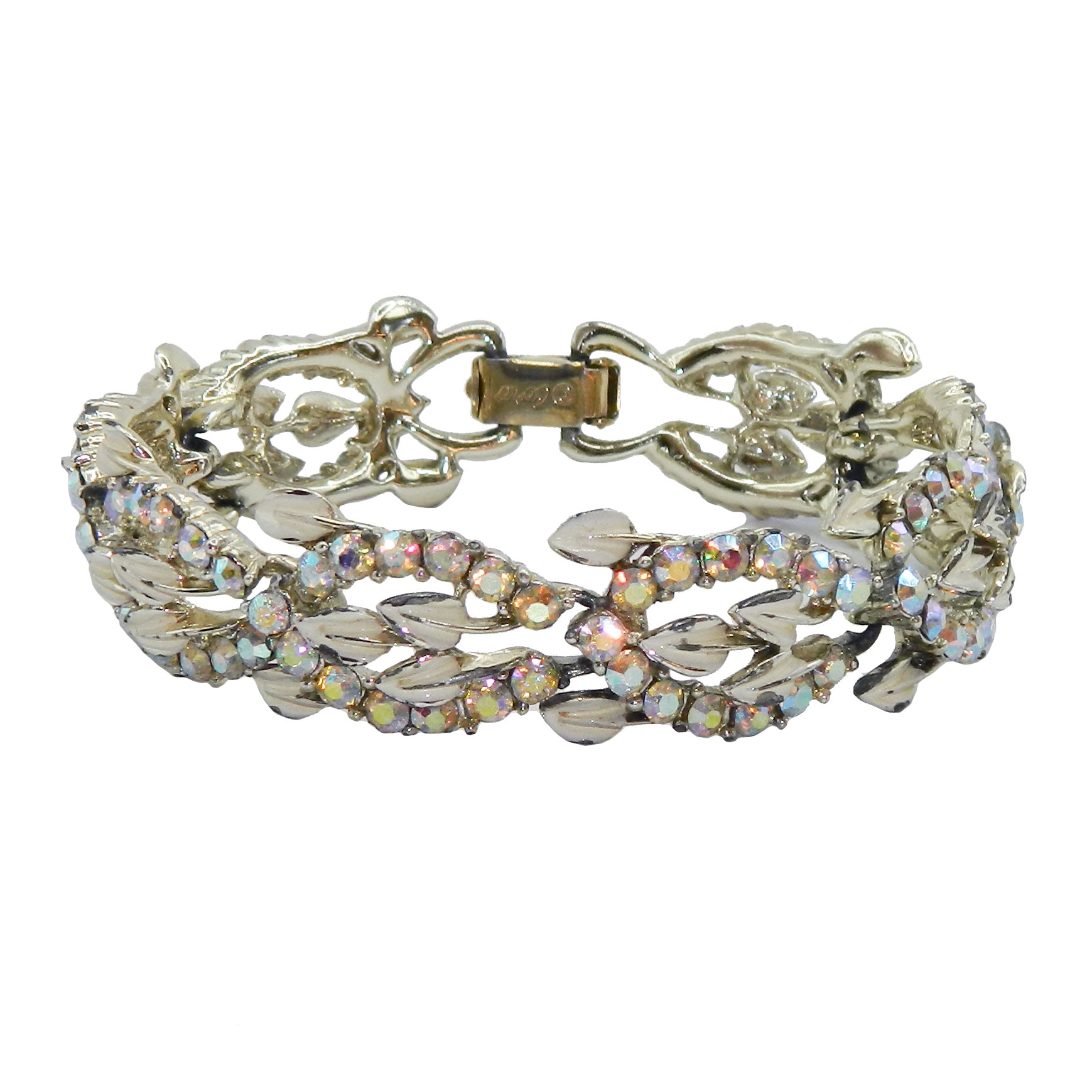 Coro rhinestone bracelet