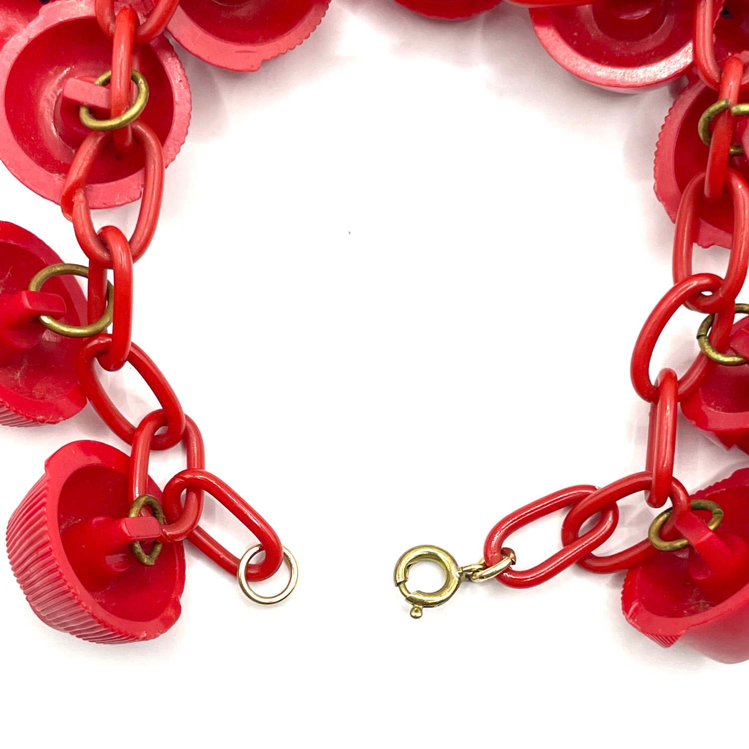 celluloid charm bracelet