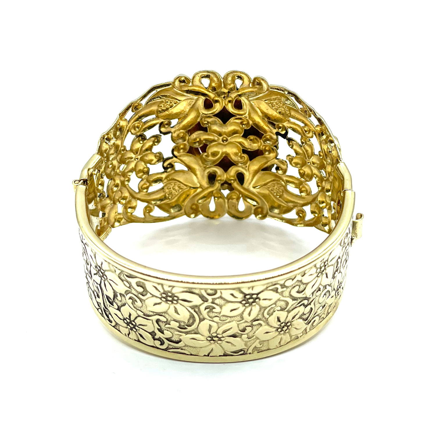 Goldstone bangle bracelet