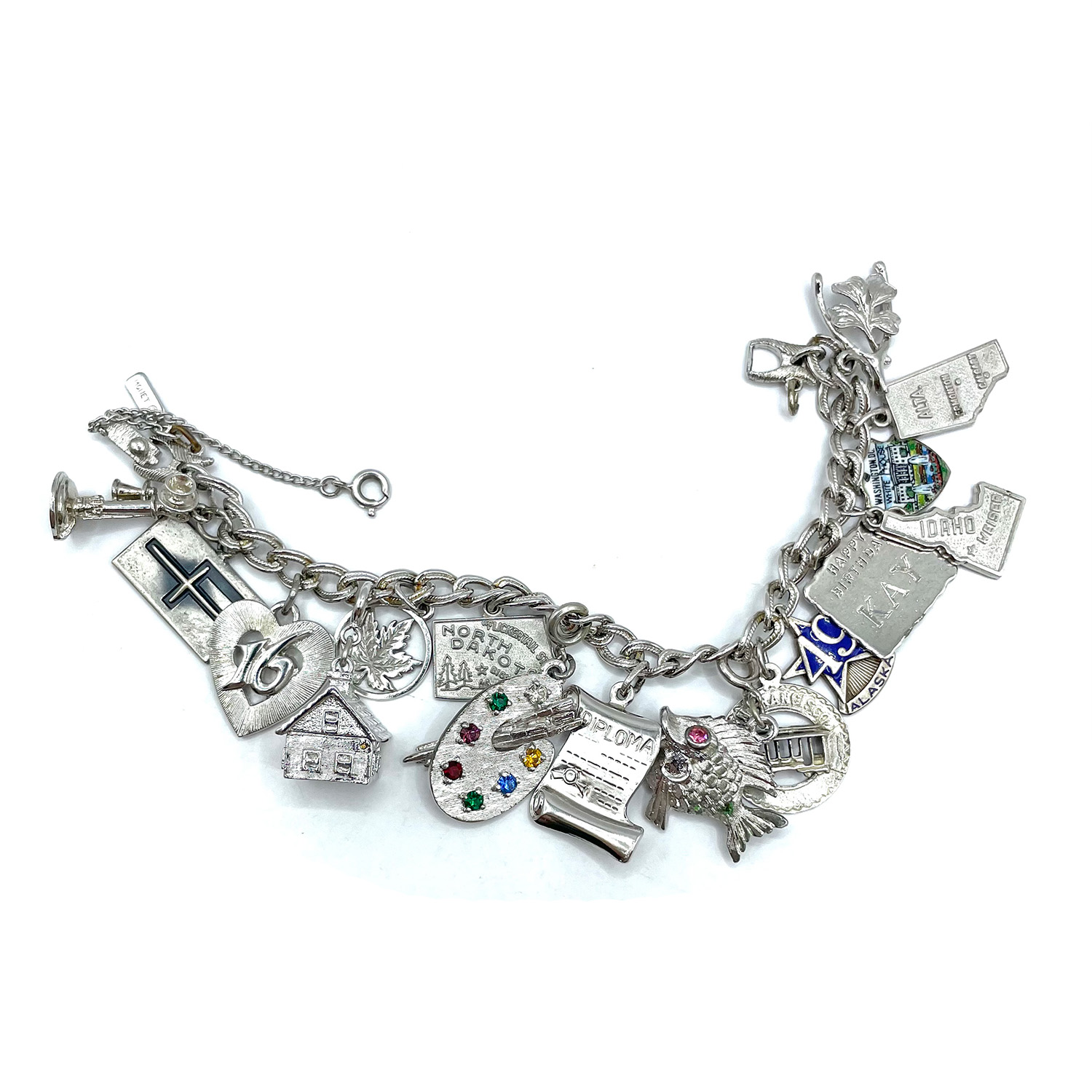 Monet charm bracelet