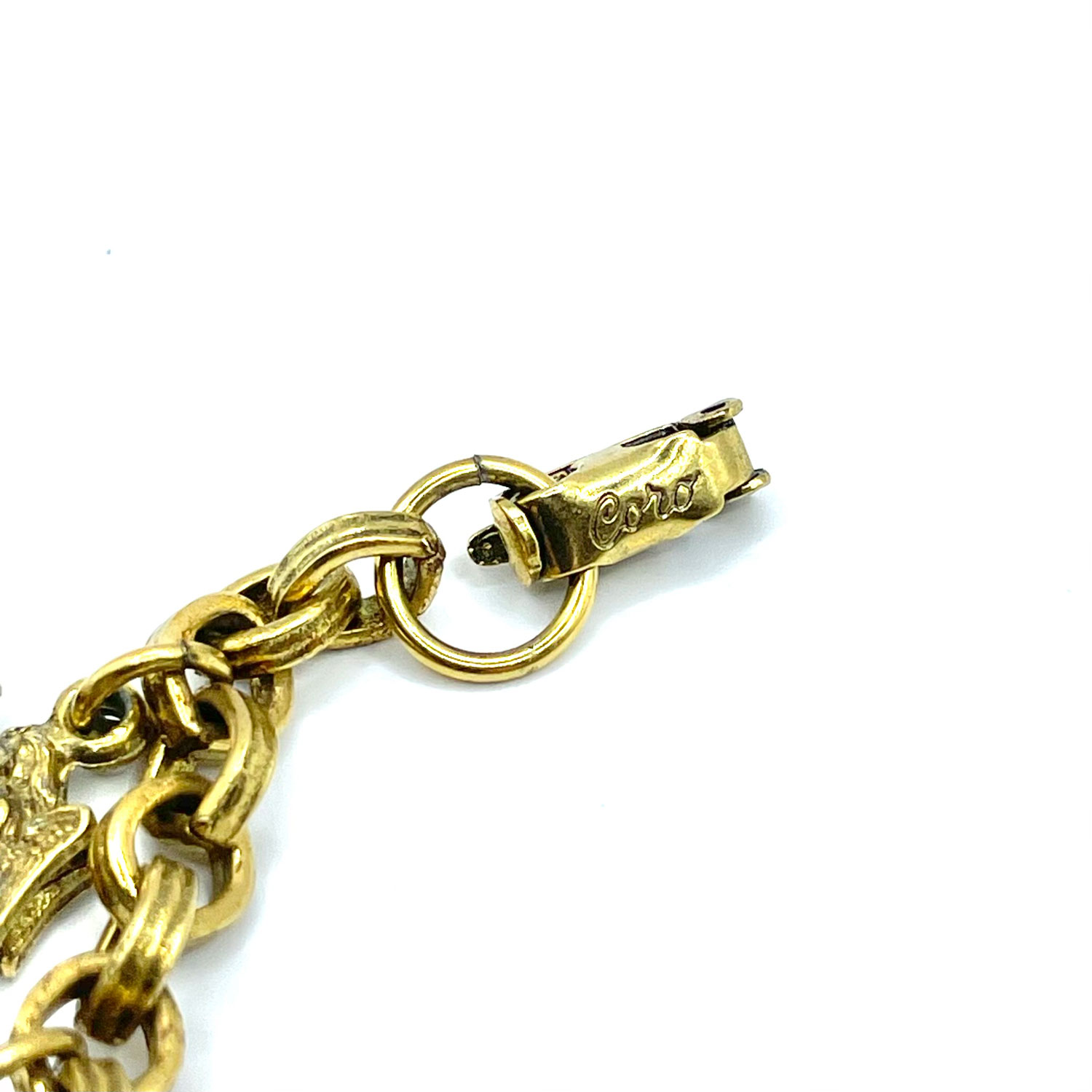 Coro 10 Commandments Charm Bracelet