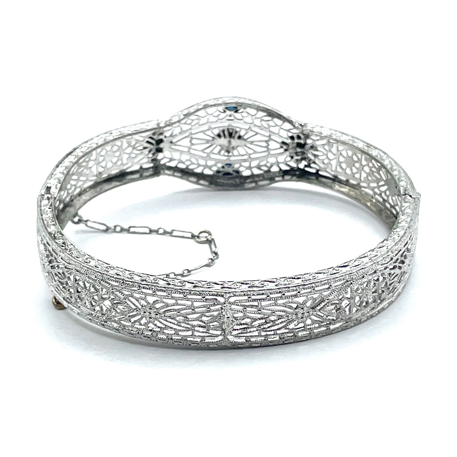 Art Deco Bangle Bracelet