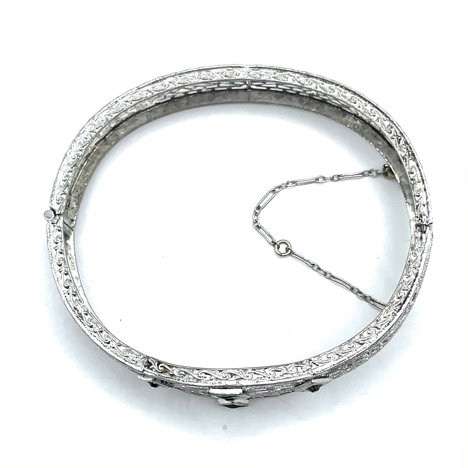 Art Deco Bangle Bracelet