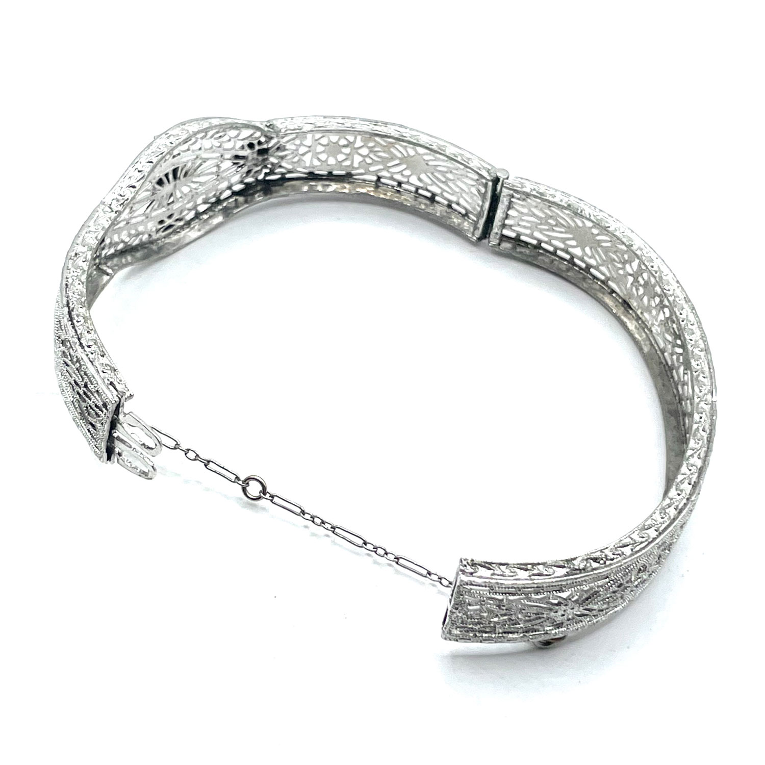 Art Deco Bangle Bracelet