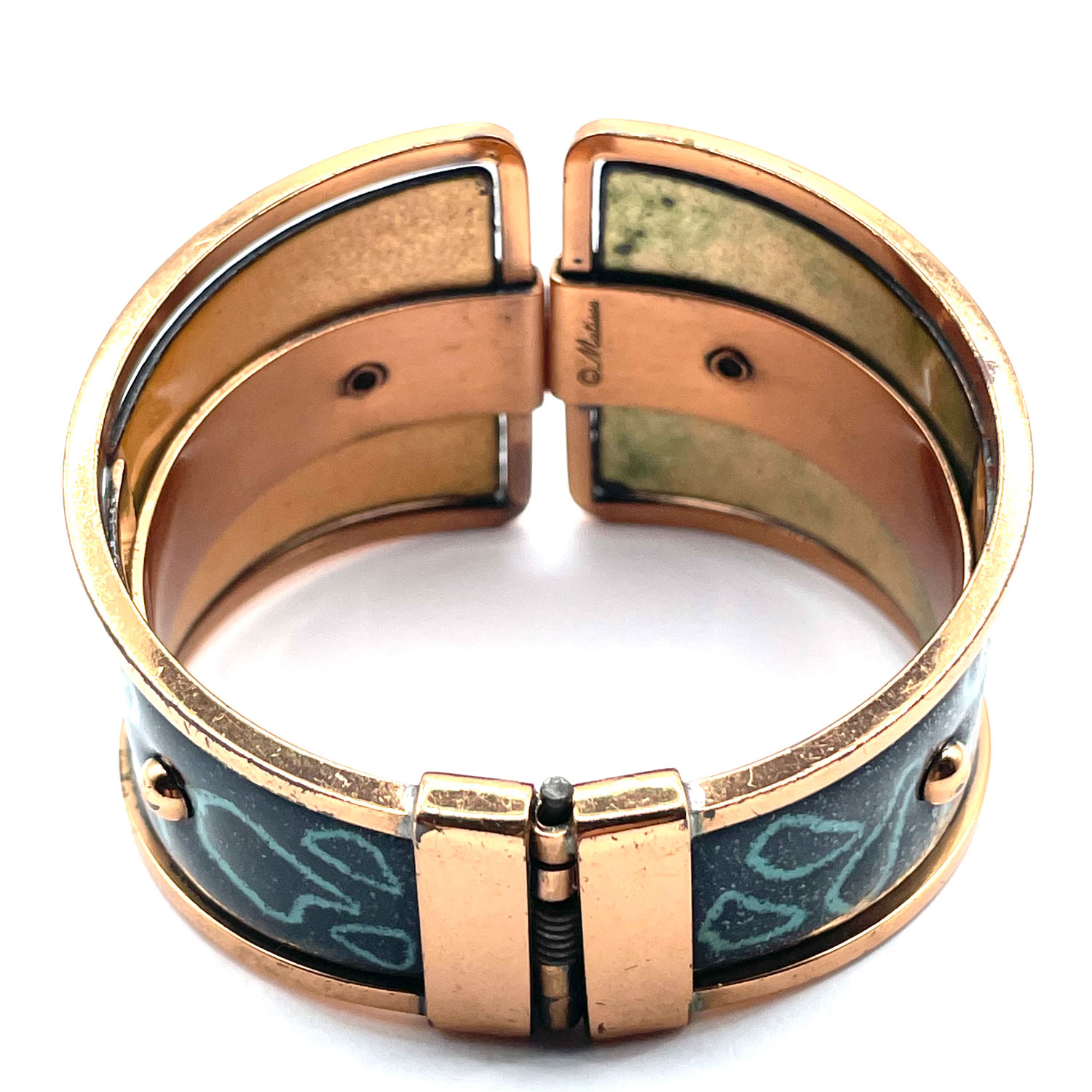 Matisse copper cuff bracelet