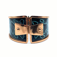 Matisse enameled copper bracelet
