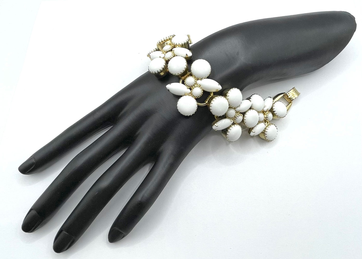 Juliana white rhinestone bracelet