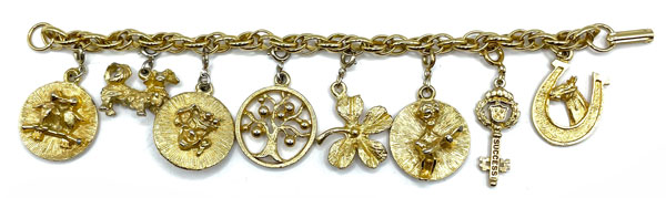 Vintage charm bracelet