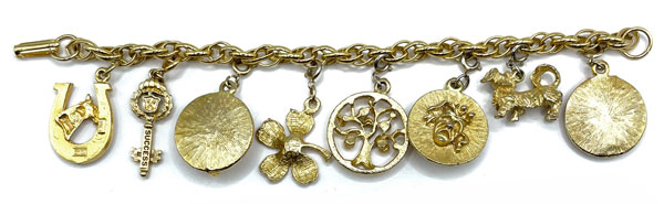 Vintage charm bracelet