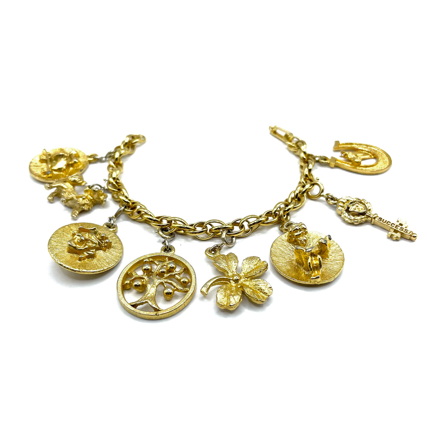 Vintage charm bracelet