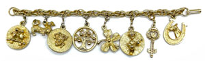 vintage charm bracelet
