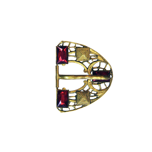 art nouveau belt buckle