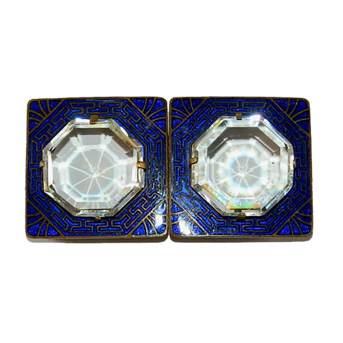 1920s Art Deco belt buckle