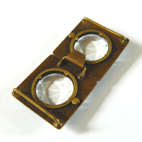 1930's enameled Czechoslovakian belt buckle