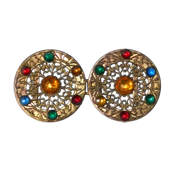 Art Nouveau belt buckle