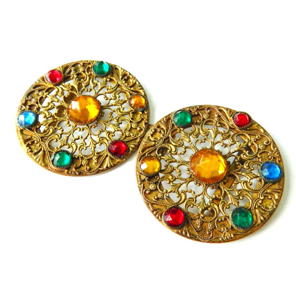Art Nouveau belt buckle