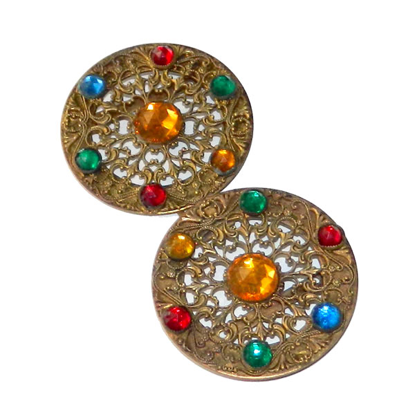 Art Nouveau belt buckle