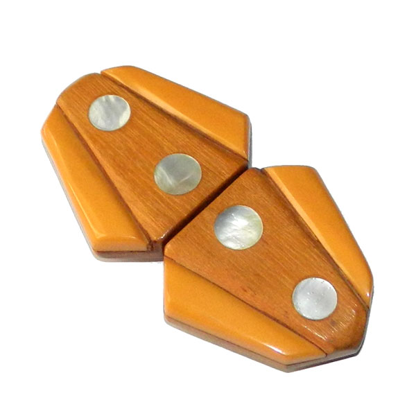 vintage bakelite belt buckle