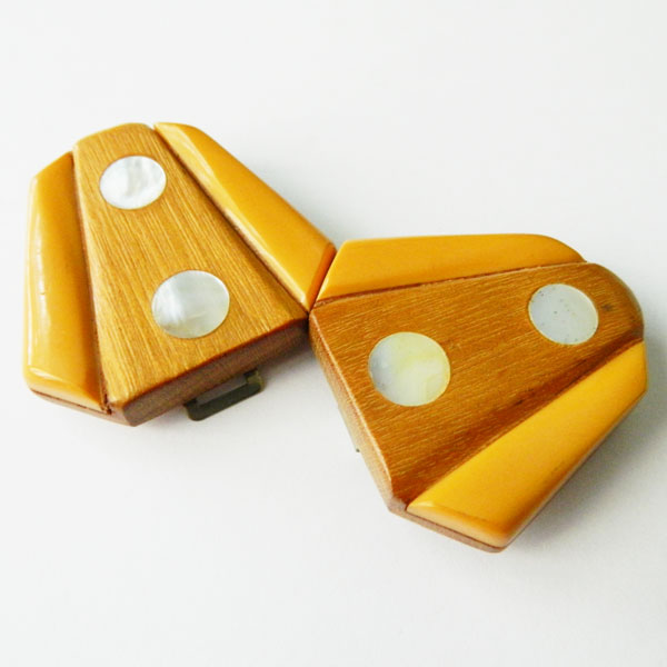 art deco belt buckle