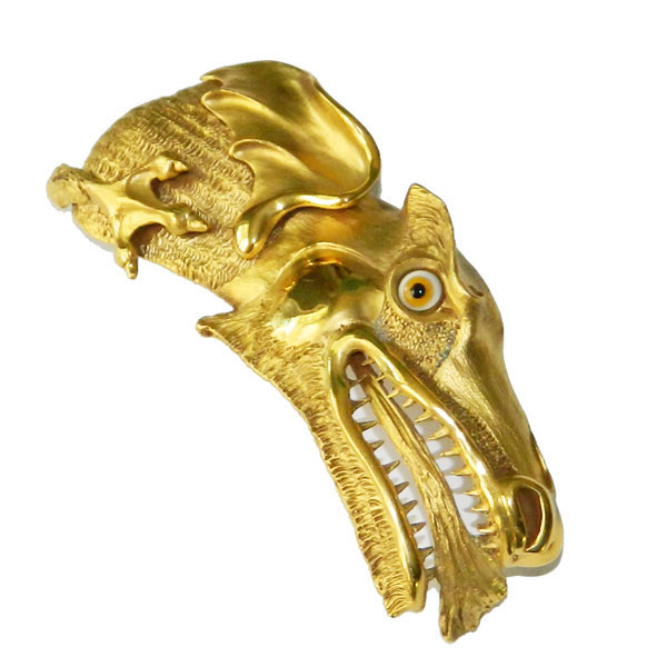 Chistopher Ross Dragon belt buckle