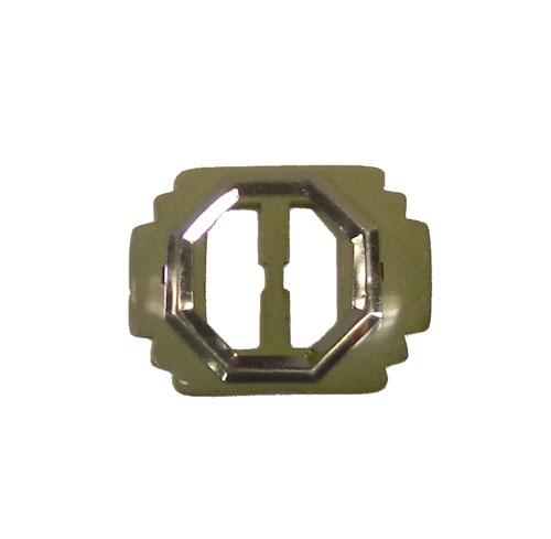 1930's art deco enameled belt buckle