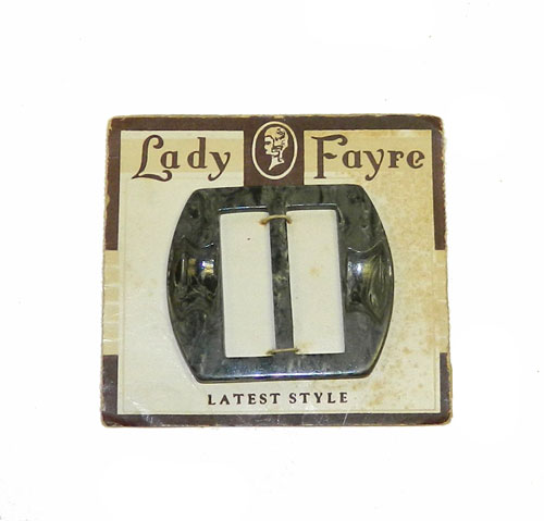 catalin belt buckle