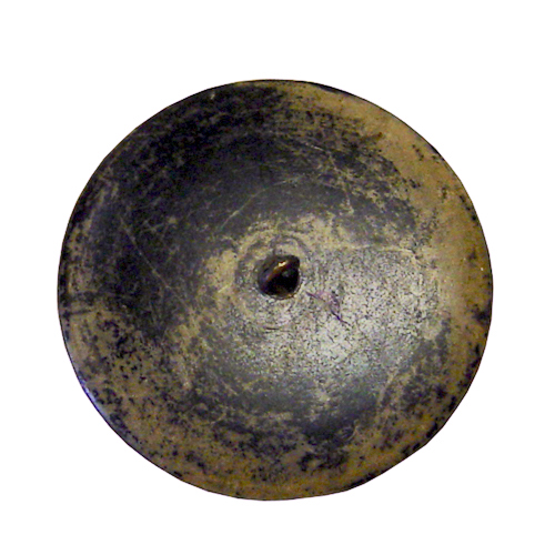 Antique cut steel button