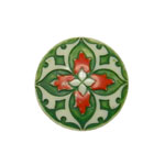 vintage 1930's Czechoslovakian glass button